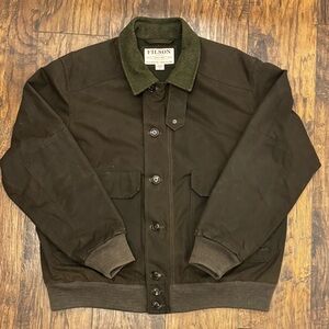 Filson Ranger Oil Cloth Bomber - XXL